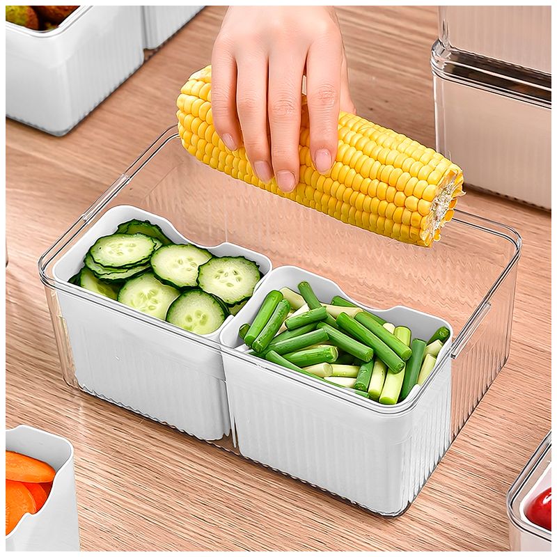 Caja-Organizador-Contenedor-de-Alimentos-Frutas-con-Tapa-4-Divisiones-F30-Blanco