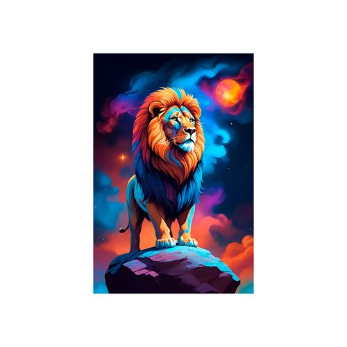 Diamond Painting Wild Lion 20x30cm