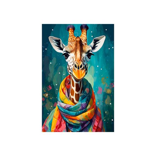 Diamond Painting Scarf Giraffe 20x30cm