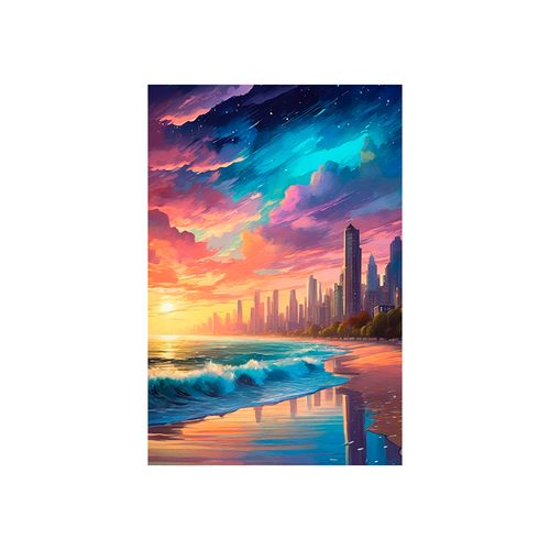 Diamond Painting Sunset Beach 20x30cm