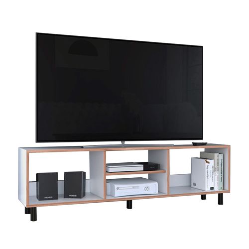 Mesa de TV 70" Nomik Texas Blanco Duna Tuhome