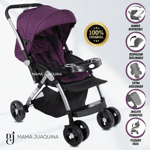 Coche Cuna de Lujo «JAZZ» Morado