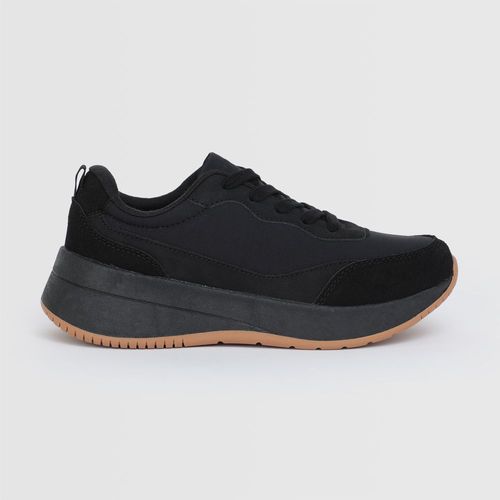 Zapatillas Urbanas Malabar Para Mujer Tex Negro