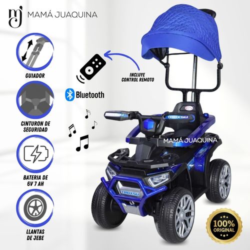 Correpasillo a Batería «KABIL» con Bluetooth - Azul