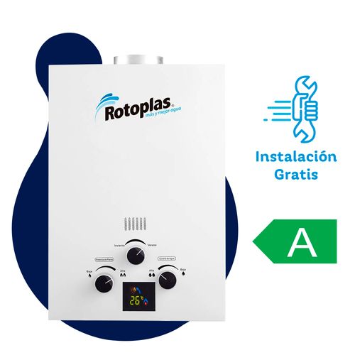 Terma a Gas Rotoplas Flaming GLP 6 L