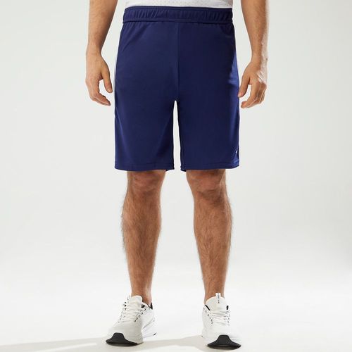 Short Deportivo Podium Para Hombre Fut Azul