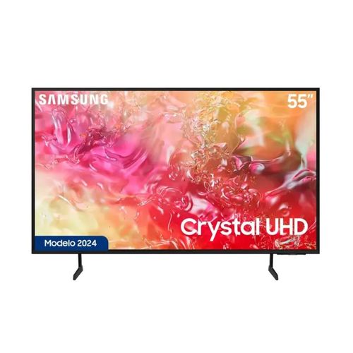 Televisor Samsung LED 55'' Crystal UHD 4K 55DU7000 Tizen OS Smart TV