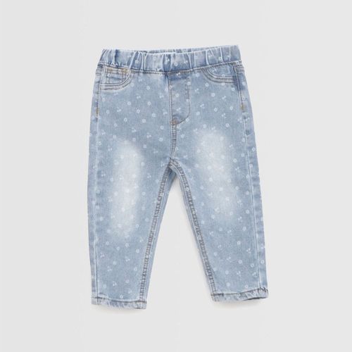 Jean Para Bebe Niña Baby Circus Print