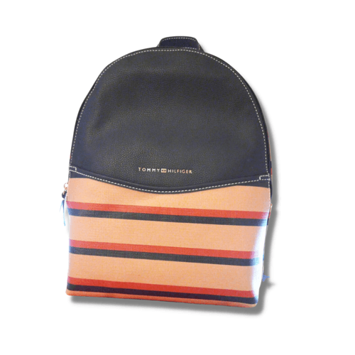 Mochila de Vestir Tommy Hilfiger para Mujer - Beige con azul