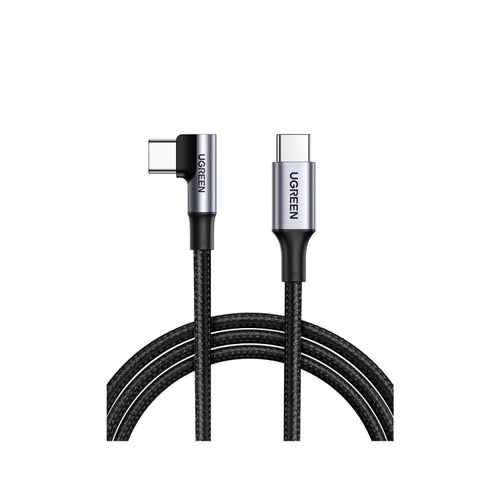 Cable Ugreen USB-C A Usb-A 3.0 Angulo 90° Longitud 1M Carga Rapida 20299