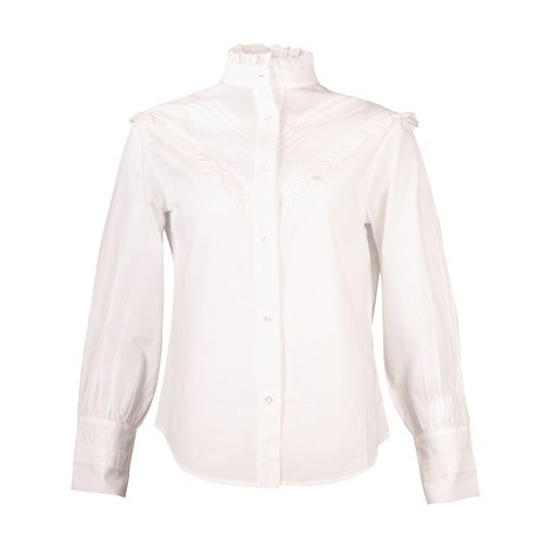 BLUSA PARA MUJER ALGODÓN ORGÁNICO AITANA BLANCO ROCKFORD