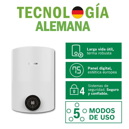 Terma Eléctrica Bosch Smartank 35 L + Kit