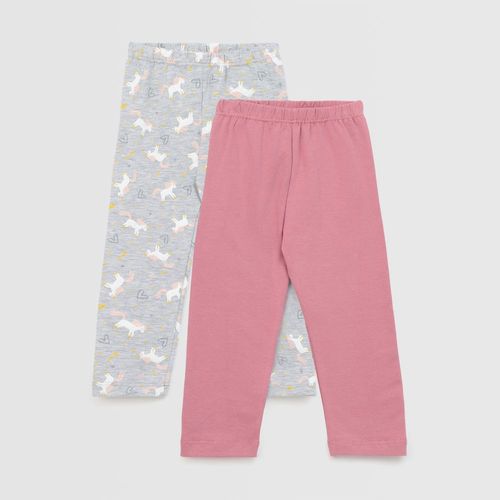 Leggins Para Bebe Niña Baby Circus Pack X2