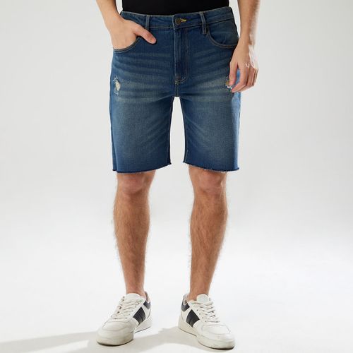 Short Aereal Denim Basta Hombre