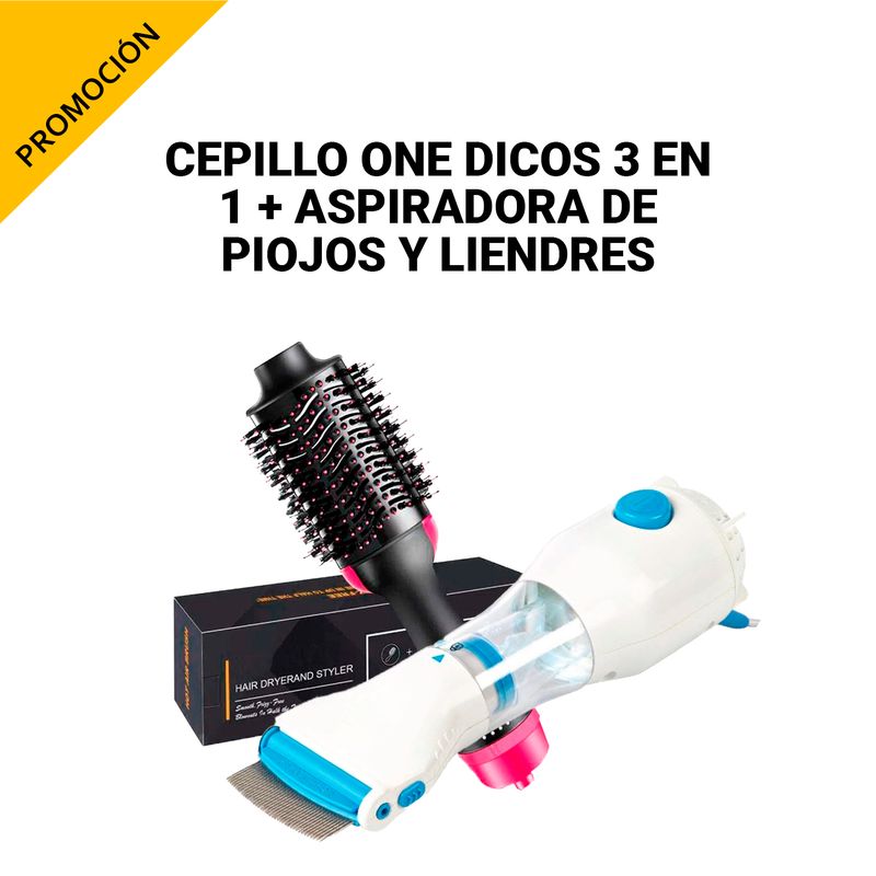 Cepillo-One-dicos-3EN1---Aspiradora-de-piojos-y-liendres-v-comb