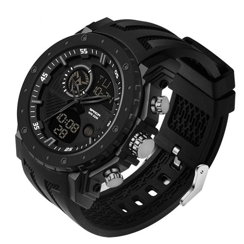 Reloj Deportivo SANDA 6012 Metálico Resistente Dual Timer