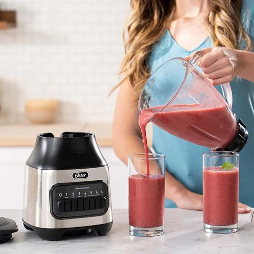 LICUADORA CON VASO DE VIDRIO Y 6 VELOCIDADES MÁS PULSO OSTER BLSTPEG NPB - copy