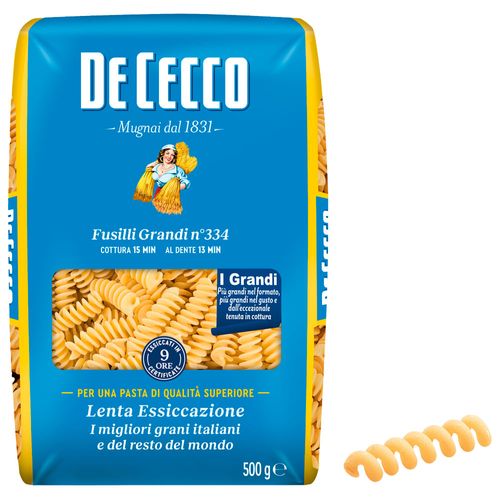 Fideo Fusilli DE CECCO Bolsa 500g