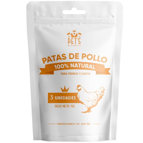 Alimento para Perros PETS REPUBLIC Adulto Patas de Pollo Doypack 15g