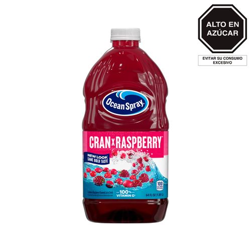 Bebida OCEAN SPRAY Cranberry - Raspberry Botella 1.89L