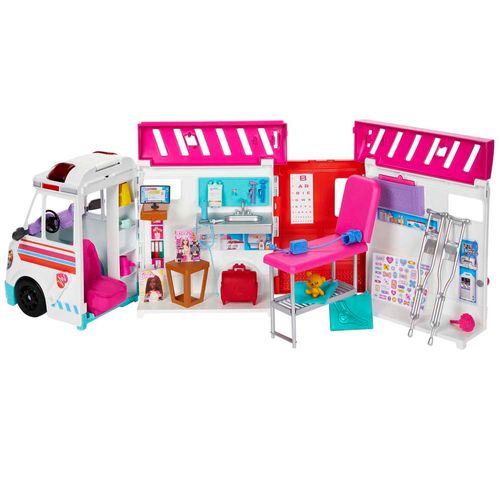 Muñeca profesiones Set de juego Clínica de Atención Medica BARBIE