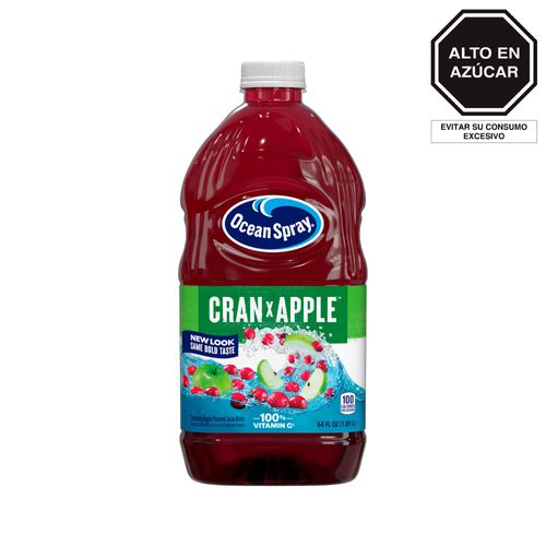 Jugo OCEAN SPRAY Cran - Apple Botella 1.89L