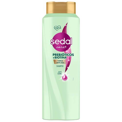 Shampoo SEDAL Prebióticos + Biotina Frasco 650ml