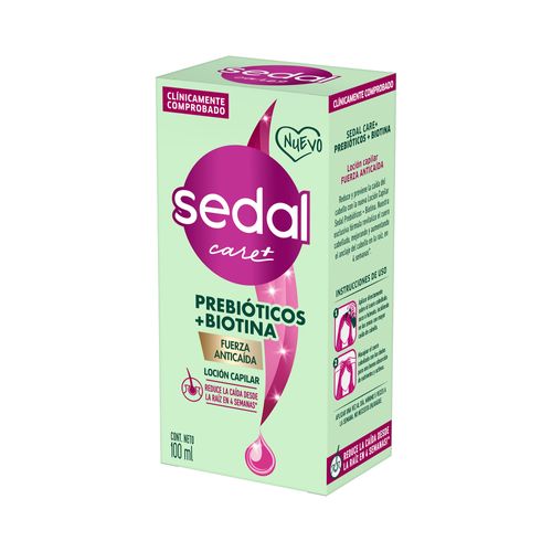 Loción Capilar SEDAL Prebióticos + Biotina Frasco 100ml