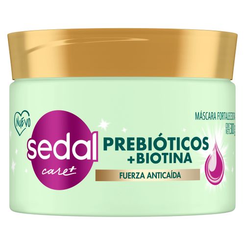 Máscara Tratamiento Capilar SEDAL Prebióticos + Biotina Pote 300g