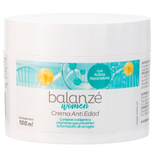 Crema Anti-Edad BALANZÉ WOMEN Pote 100g