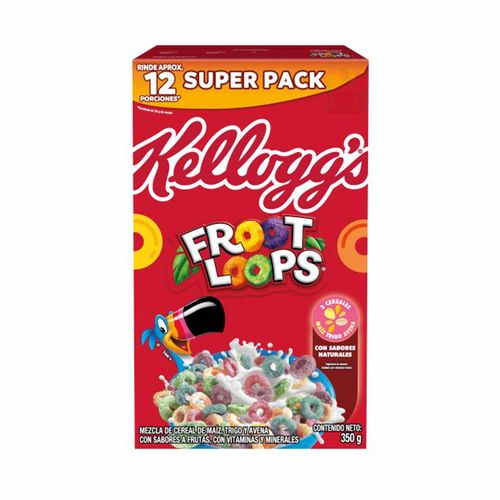 Cereal KELLOGGS Froot Loops Caja 350g