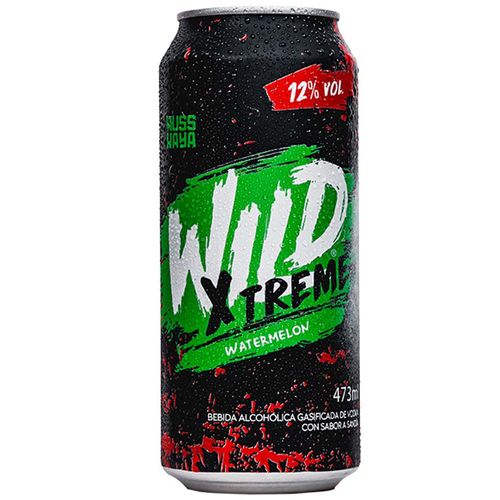 Licor RUSSKAYA Wild Xtreme Watermelon Botella 473ml