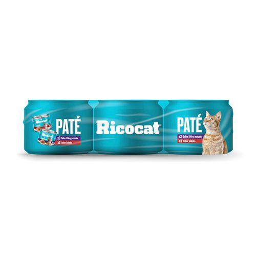 Comida para Gatos RICOCAT Adulto Six Pack Paté