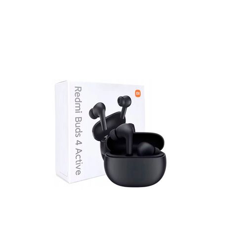 Audífonos Bluetooth Xiaomi Redmi Buds 4 Active Negro