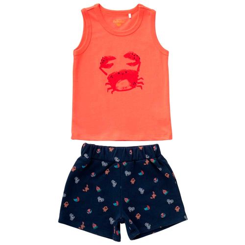 Conjunto Polo Bvd + Short Bebé Niño BABY EUREKA