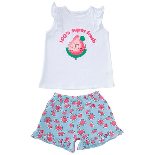 Conjunto Polo + Short Glitter Bebé Niña BABY EUREKA