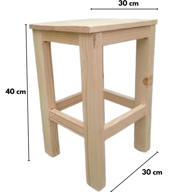 Banquito-de-madera-Dancing-en-natural-laqueado