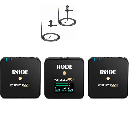 Rode Wireless Go Ii 2-personas + 2 Lavalier GENERICO