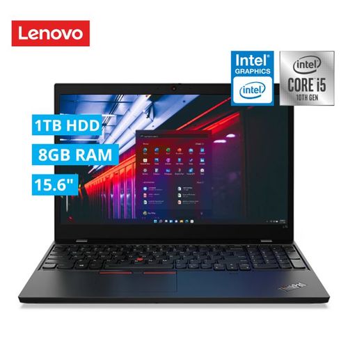 Laptop Lenovo ThinkPad L15 GEN1,15.6" INTEL CORE I5-10210U, 8GB DDR4/1TB HDD/FREEDOS