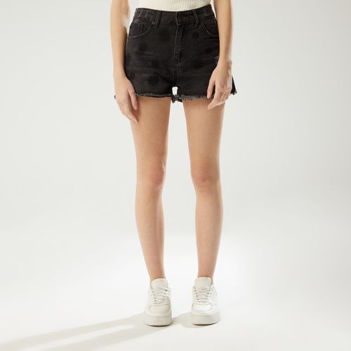 Short Hypnotic Mujer Bord NEGRO