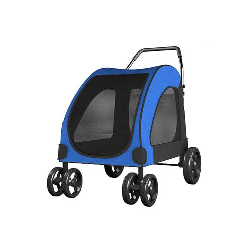 Coche para Mascotas Grandes Azul
