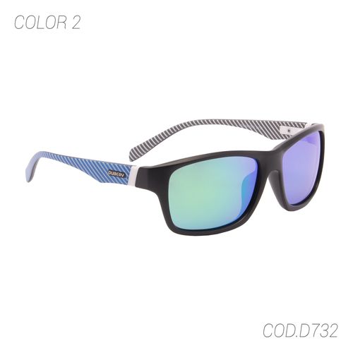 LENTES DE SOL POLARIZADA UNISEX D732 DUBERY - 1016024