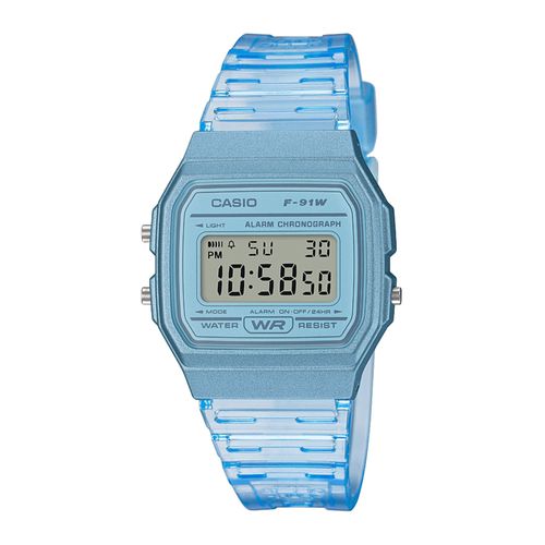 RELOJ ACUATICO HOMBRE F-91WS-2D CASIO - 1026624