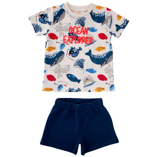 Conjunto Polo + Short Wild Bebé Niño BABY EUREKA