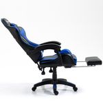 Silla-Gamer-Ergonomica-Dreizt-Shine-Series-Azul-con-Posapies-Reclinable