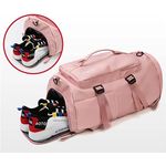 Mochila-Bolso-de-Viaje-Multiusos-Maleta-Deportiva-Rosa