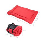 Mat-Cama-Portable-Rojo