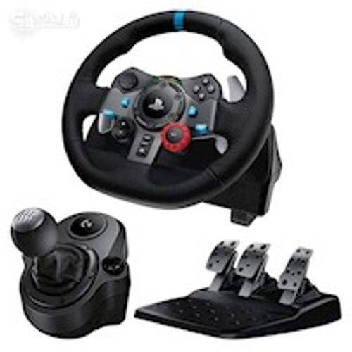 Logitech - Timón Con Pedal G29 Driving Force (Incluye Palanca Cambios) PS4 PS5