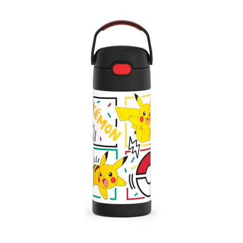 Thermos  Pokemon 14 Onzas Exclusivo White Pikachu