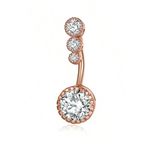 Piercing-para-ombligo-triple-piedrita-oro-rosa